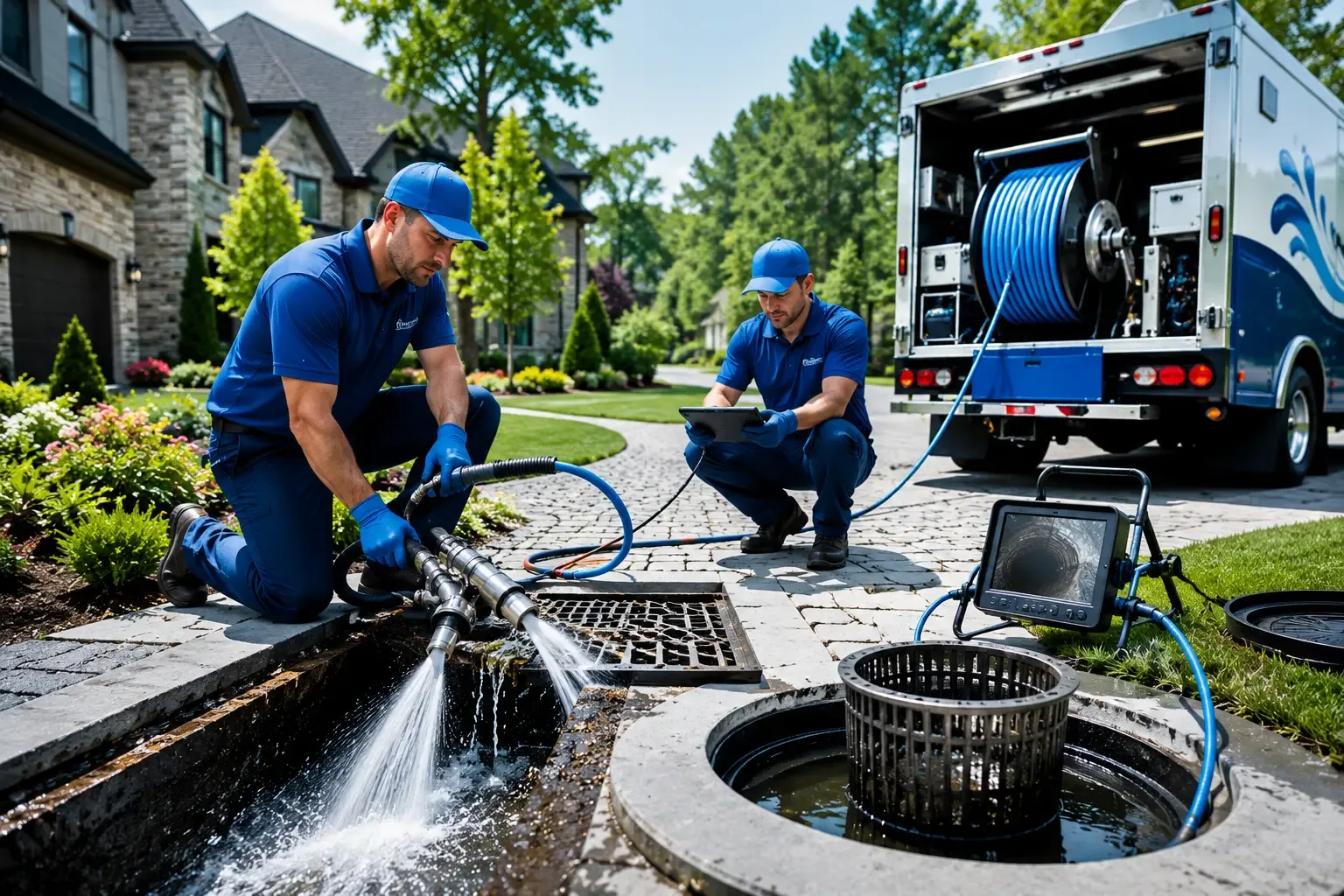 Local outdoor drain cleaning professionals in Esbon, KS